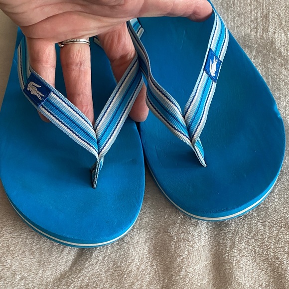 VINTAGE Lacoste Vibrant Blue Sandals main image 7